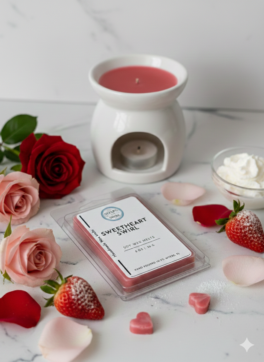 Sweetheart Swirl Soy Wax Melt