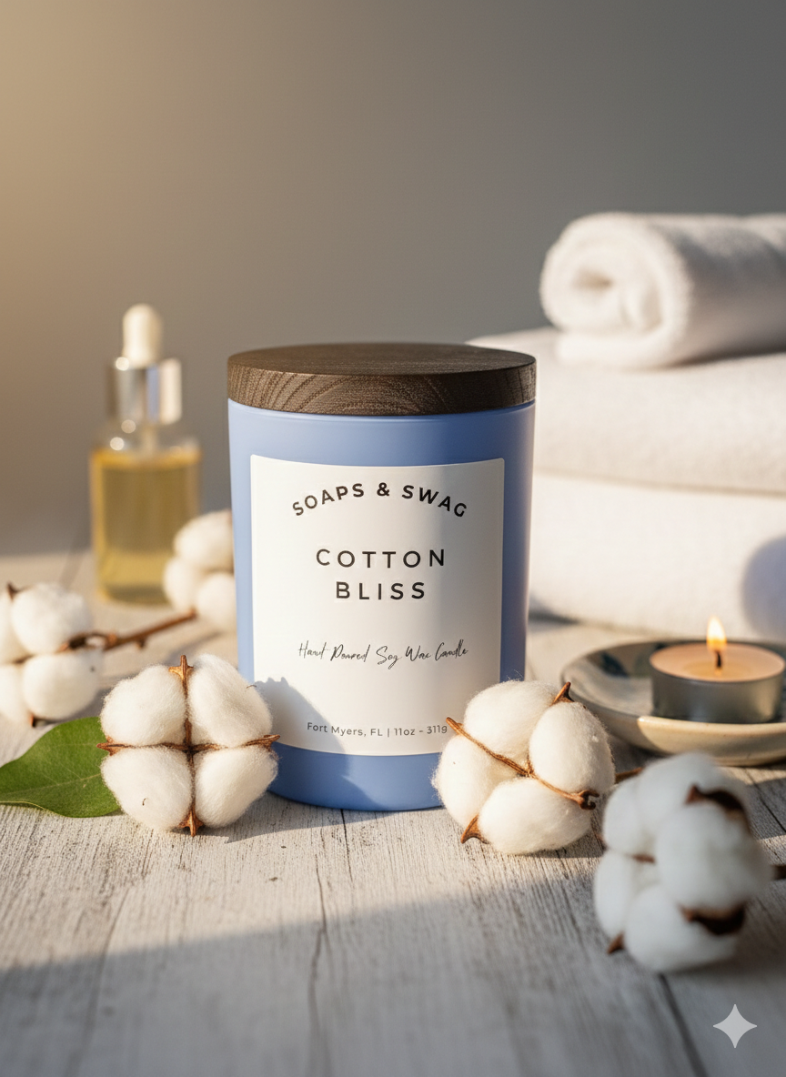 Cotton Bliss Candle 11 oz