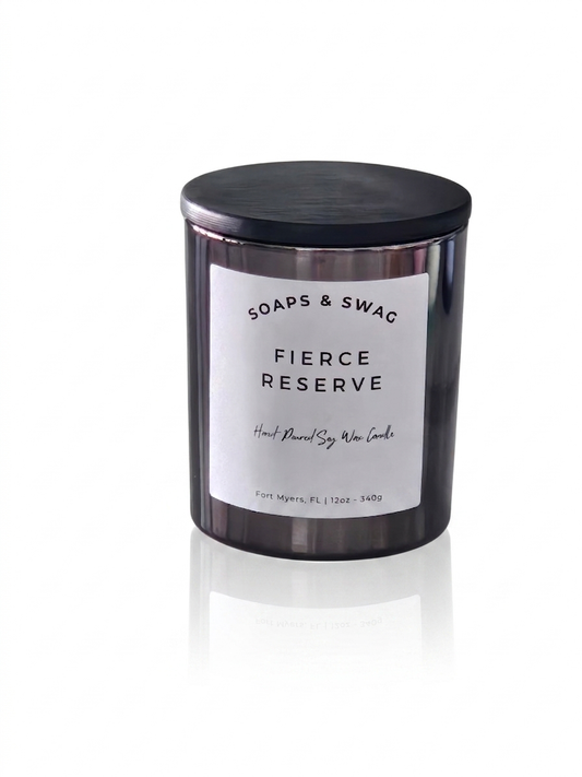 Fierce Reserve 12oz Soy Wax Candle