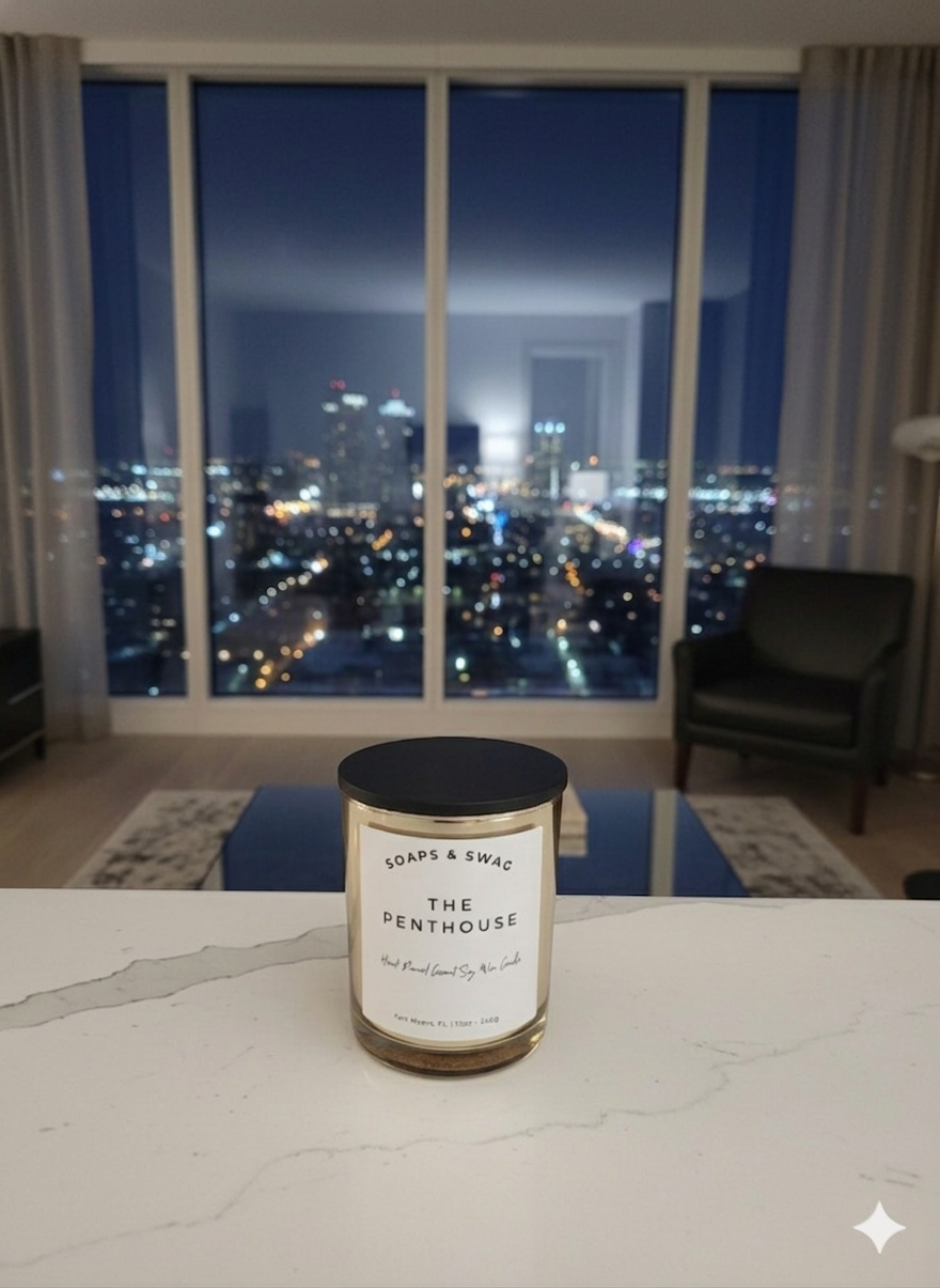 Penthouse 12oz Coconut Soy Wax Candle