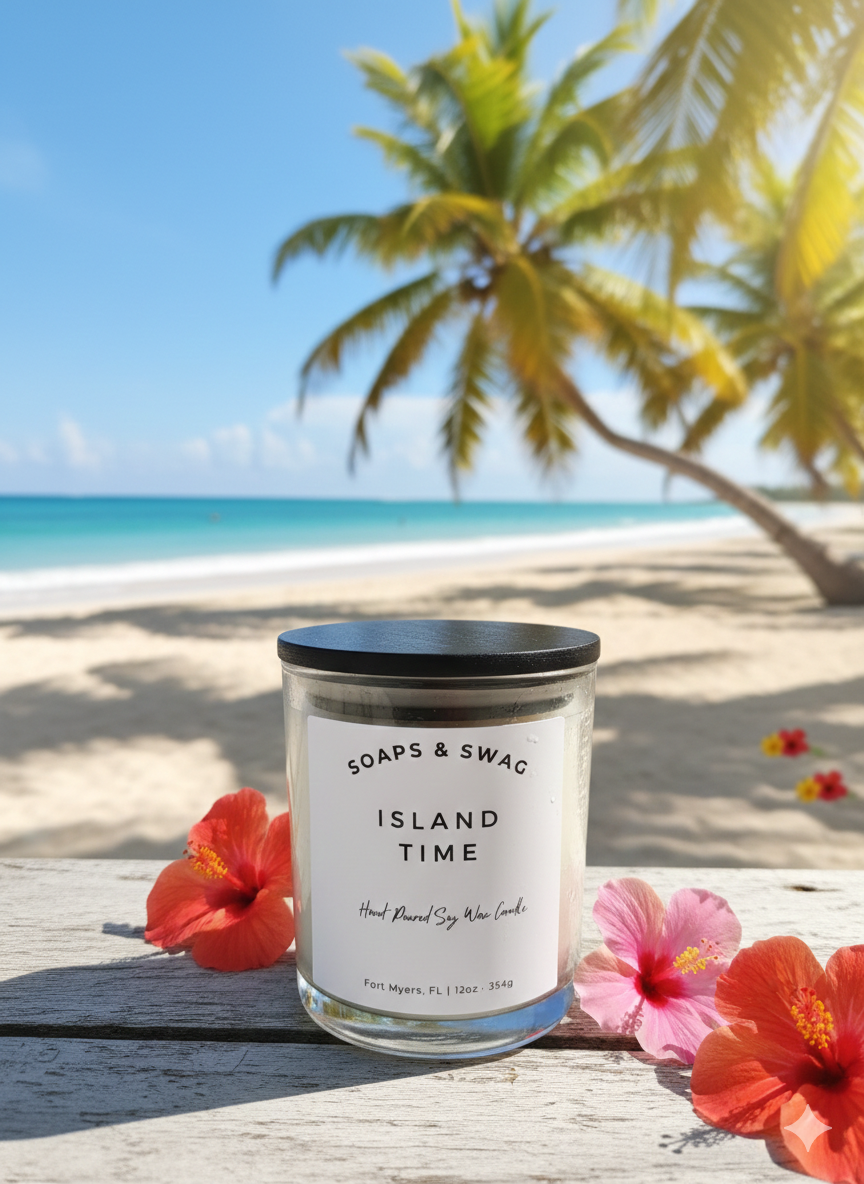 Island Time 12 oz Candle